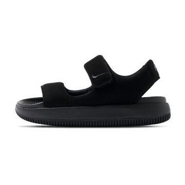 Nike Calm Sandal 女鞋 黑色 麵包 厚底 魔鬼氈 可調式束帶 休閒 涼鞋 FJ6043-001