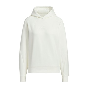 Adidas MT HOODY 女款 白色 運動 連帽T 休閒 長袖 JM8793