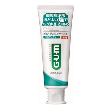 SUNSTAR 三詩達 G.U.M 官方直營 牙周護理牙膏 清爽岩鹽  150g  1條