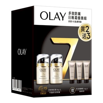 OLAY多元修護日霜2入優惠組