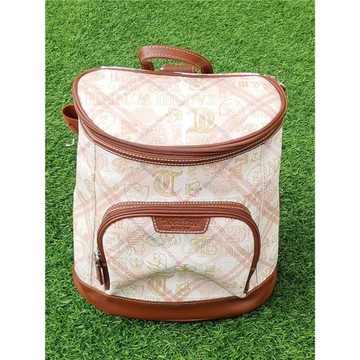 韓國小熊高級質感雙肩包女水桶包可愛卡通復古休閑學生背包