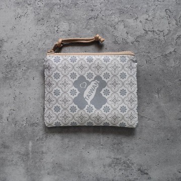 【桐鹿】海棠臺灣 零錢袋_愛台灣(典雅)