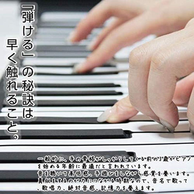 スマリー(SMALY) 電子ピアノ ロールアップピアノ 49鍵盤 持ち運び (スピーカー内蔵) SMALY-PIANO-49