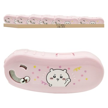 PLUS 普樂士 吉伊卡哇魔豆 6mm寬 10米長  粉色  1盒