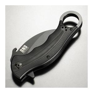 BNB KNIVES 折りたたみナイフ TACTICAL KARAMBIT FOLDER ライナーロック式 BNB1221KFM