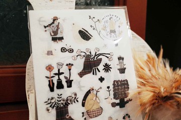 咖啡色的日子 / 轉印貼紙