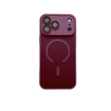 適用iPhone18PROMAX手機殼半透膚感磁吸帶鏡頭膜蘋果17防摔16硬殼