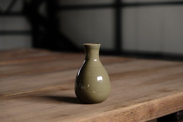 花器 | 苔球綠 花瓶 青瓷 陶