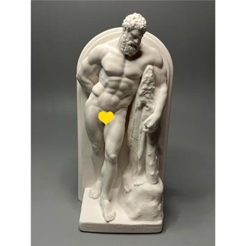 大力神肌肉大力士石膏像雕塑工藝品家居裝飾擺件美術素描教具禮物