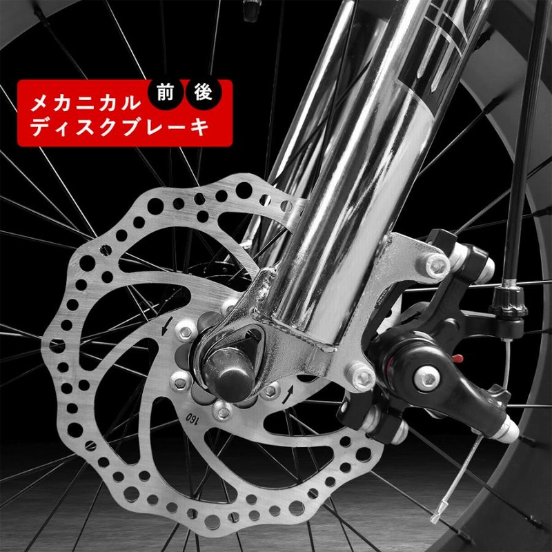 ファットバイク 自転車 雪道 砂浜 シルバー メッキ 20インチ
