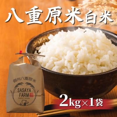 ふるさと納税 東御市 八重原米 精米 2kg (2kg×1袋)