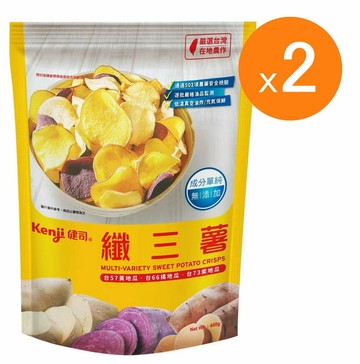 [COSCO代購6] W123862 健司 纖三薯脆片 400公克 2組