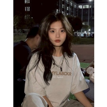 【林木木】 衣服 短袖 t恤 韓版上衣 短袖上衣 古著  ins 風 歐美上衣短袖t恤 休閒 原宿风韓版 t恤  原宿风