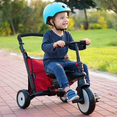 【美品】smarTrke スマートトライク STR5 三輪車 折りたたみ式 スマートトライク STR5 折り畳み 三輪車 折りたたみ SmartTrike