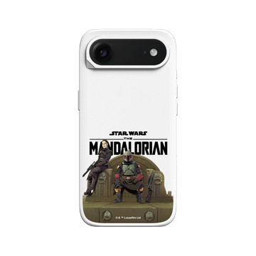iPhone Air SolidX 白 - Star Wars - The Mandalorian - 芬尼克 & 波巴·費特