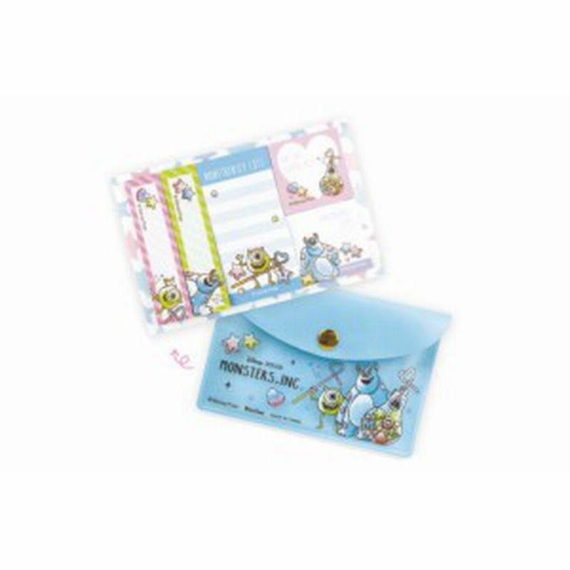 ピクサーキャラクター ポーチ入り付箋 モンスターズインク サリー マイク ディズニー アニメ グッズ 映画 文房 通販 Lineポイント最大1 0 Get Lineショッピング