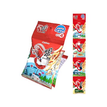 Calbee蝦條4入-原味
