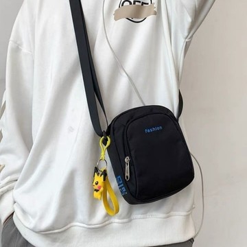 Bag House👜 【店鋪熱銷】潮牌小挎包簡約百搭小挎包休閒輕便男士出門便攜包 男生包包