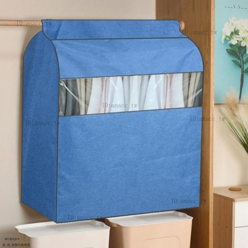 可水洗棉麻透氣衣櫃衣服防塵套遮擋灰塵罩衣架大衣西服套防塵袋