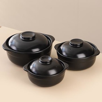 砂鍋燉鍋家用燃氣耐高溫干燒不裂陶瓷煲仔飯煲湯沙鍋煲煤氣灶湯鍋