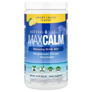 Natural Vitality, CALM®，放鬆混合飲品，甜檸檬味，16 盎司（453 克）