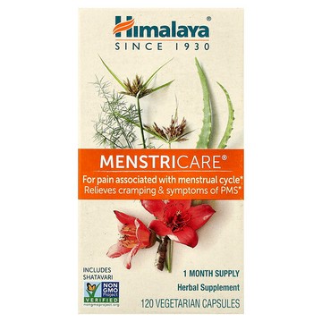 Himalaya, MenstriCare®，120 粒素食膠囊