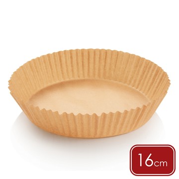 TESCOMA 歐洲 Delicia不沾氣炸鍋烘焙紙50入(圓16cm) / 氣炸鍋烤盤紙 料理紙