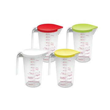 日本【SALUS 佐藤金屬】繽紛附蓋量杯