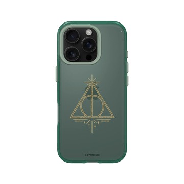 iPhone 16 Pro Clear 憂墨綠 - 哈利波特 Harry Potter - 圖騰系列：死神的聖物