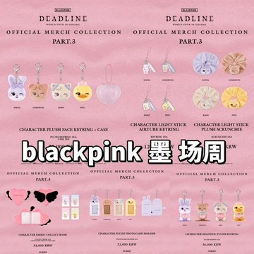 ⭐韓國代購正版⭐【國現】Blackpink粉墨 場周 高陽演唱會場周 鑰匙扣玩偶卡套新品