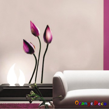 【橘果設計】含苞待放 壁貼 牆貼 壁紙 DIY組合裝飾佈置