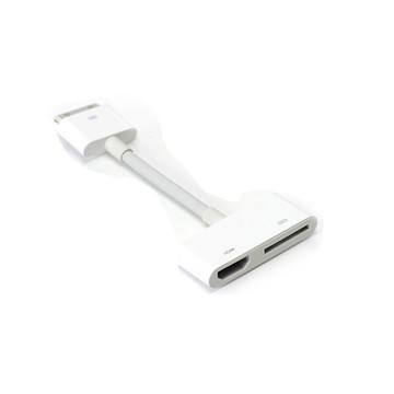 ipad1 2 3 to hdmi高清線 IPHONE4S轉HDMI+30PIN接口