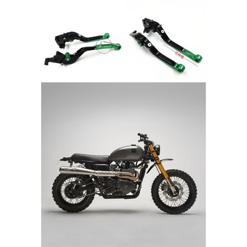 老虎摩托 TRIUMPH 新款 SCRAMBLER STRE 2017年 二節式六段調整離合器煞車拉桿