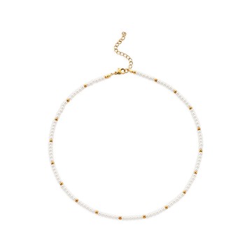 【ᴛᴏs】Amelie Pearl Necklace 黃金海灘珍珠項鏈