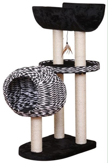 ☆國際貓家☆2015新款，美國Petpals  多功能時尚遊憩跳台-3層