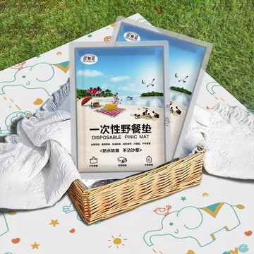 ✨免洗即丟✨ 一次性加厚野餐墊 | 出行無負擔 防水防髒 | 露營/沙灘/公園適用 隨用隨丟超方便