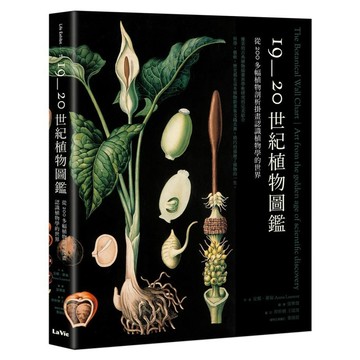 19~20世紀植物圖鑑：從200多幅植物剖析掛畫認識植物學的世界  My HOME 麥浩斯  安娜.羅倫