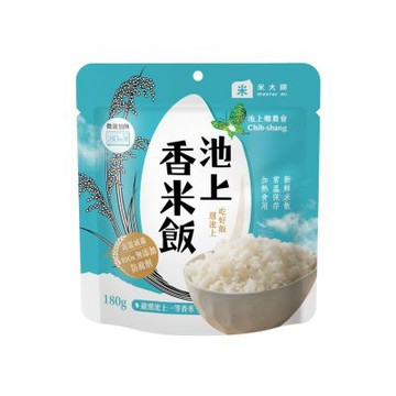 【米大師】常溫熟飯-池上香米飯(180g/包)