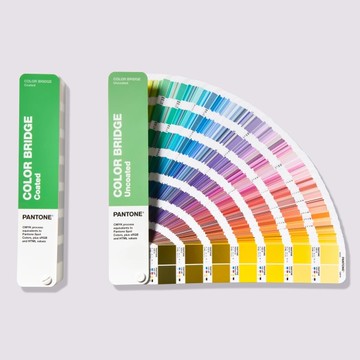2023最新版 PANTONE 色票 色彩橋樑指南 | 光面銅版紙 & 膠版紙套裝 (Color Bridge Guide Set) /套裝組 GP6102B