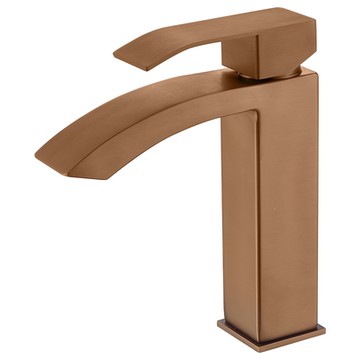 Homeicon 不鏽鋼古銅面盆龍頭