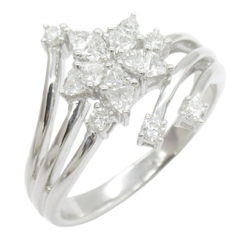 【二手名牌BRAND OFF】JEWELRY 無品牌珠寶【激安價】18K 白金 0.60ct鑽石 戒指