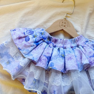 貝拉花繡 搖搖裙擺-嬰幼兒兒童-70-120cm可客製-新年-繁花