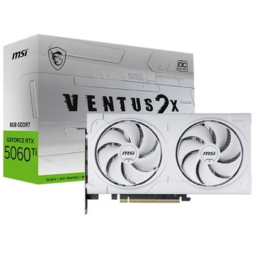MSI RTX 5060 Ti 8G VENTUS 2X OC WHITE PLUS 顯示卡