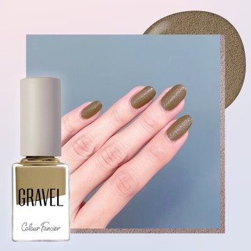 COLOUR FANCIER 砂礫指甲油 (橄欖砂泉) (12mL) CG-11