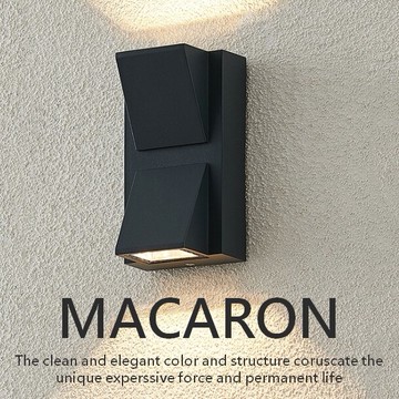 【威森家居】戶外防水山型洗牆燈 書房創意北歐美式簡約現代大廳臥室客廳吸頂燈吊燈壁燈時尚陽台過道燈具現貨 L190178