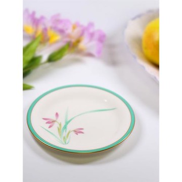 進口有田燒手描金香蘭社細陶瓷糕點盤日本輕奢風顏值餐具大小盤子