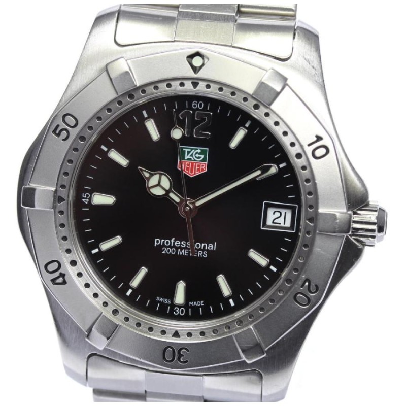 TAG HEUER】タグホイヤー 2000シリーズ プロフェッショナル WK1110-1