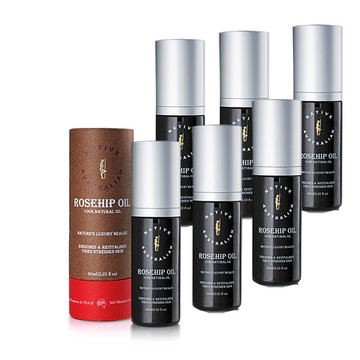 【澳洲NATIVE 】專業等級-純野玫瑰果油-6入組  60ML/瓶
