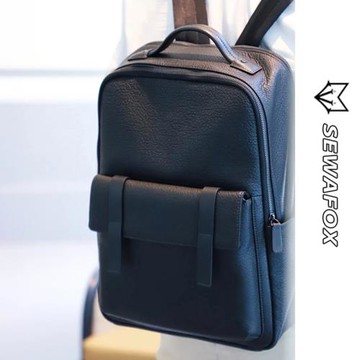 商務背包男士通勤電腦男款大容量出差皮質書包旅行筆記本雙肩包男