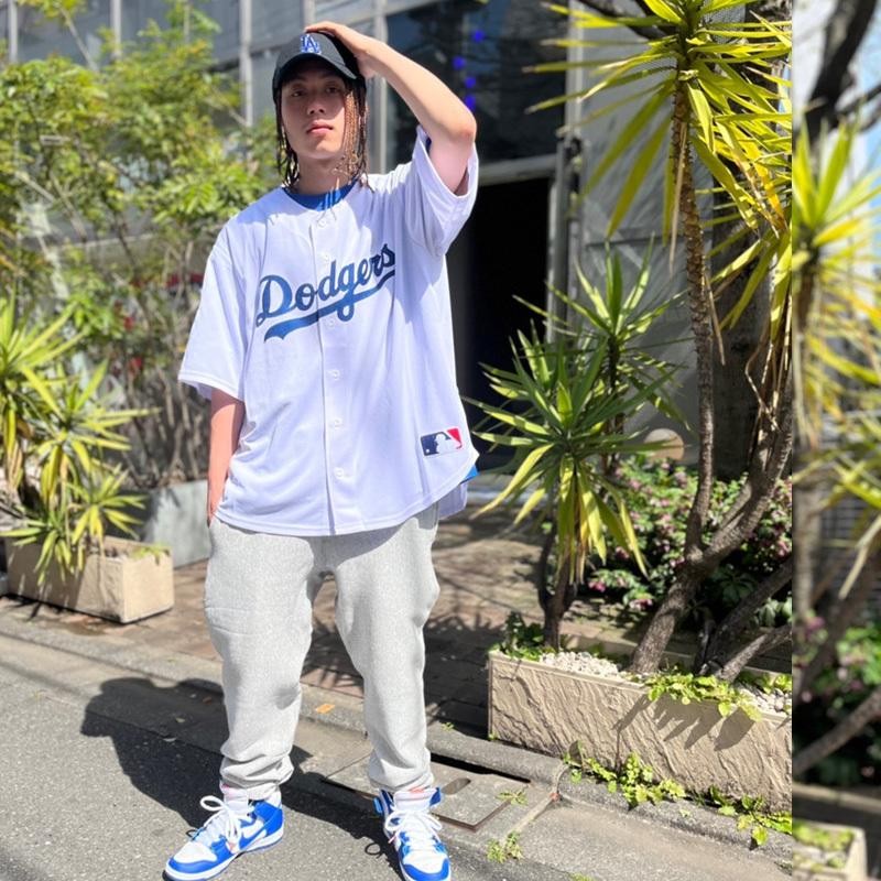 FANATICS MLB BASEBALL SHIRT(DODGERS/WHITE) ロサンゼルス ドジャース